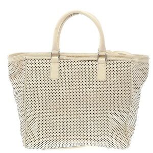 Innue Leather Satchel Perforated Bag